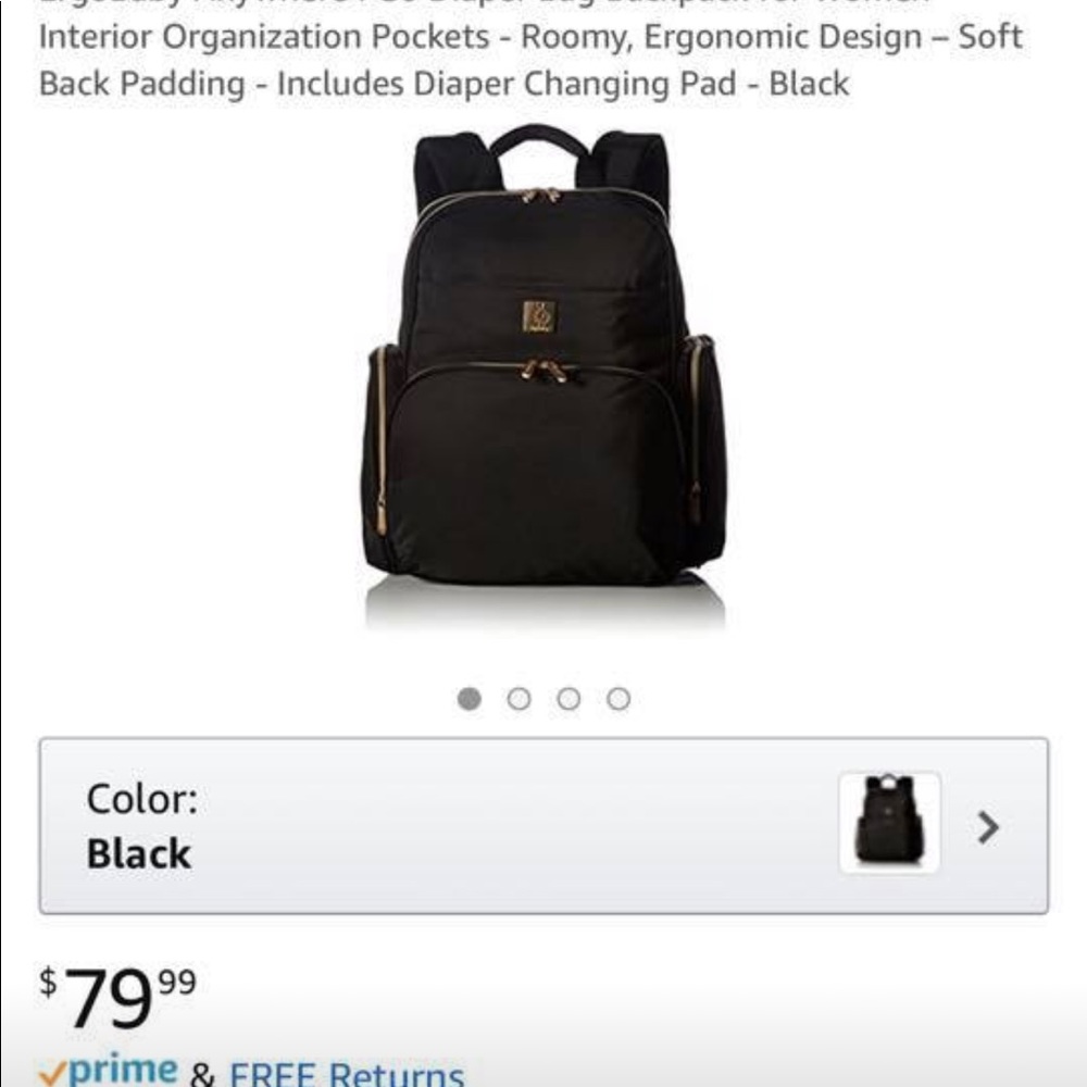 Ergobaby diaper backpack